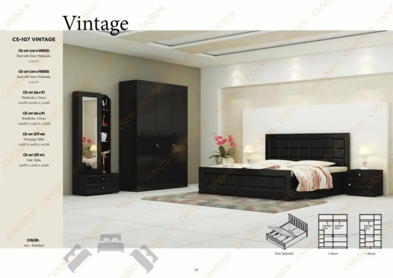 Bedroom Furniture Set - Vintage