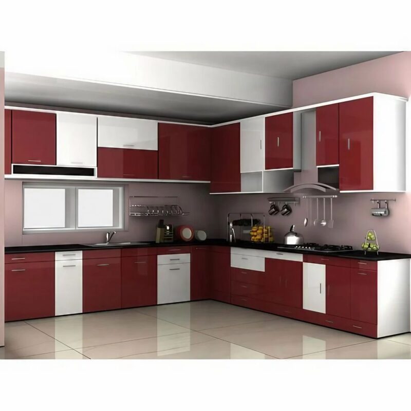 L Shaped Modular Kitchen Service