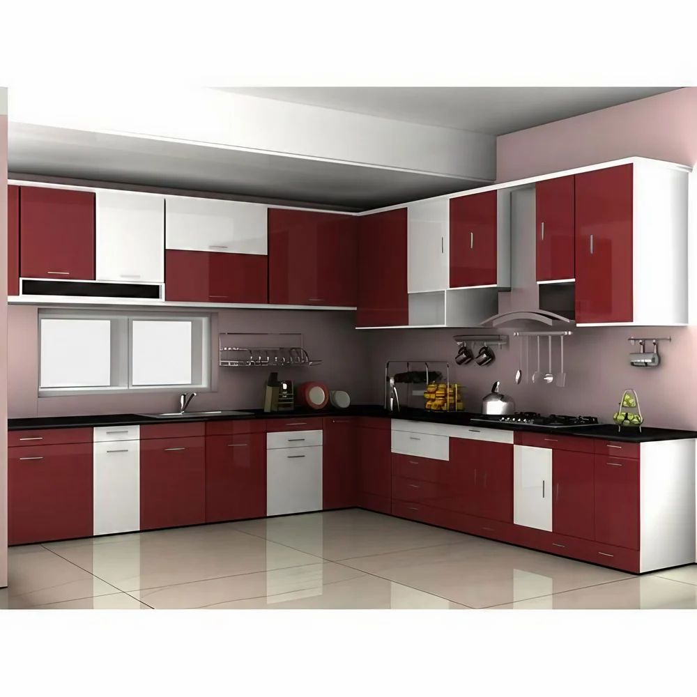L Shaped Modular Kitchen Service